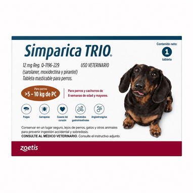 SIMPARICA TRIO / contra pulgas y garrapatas - Img 126306148