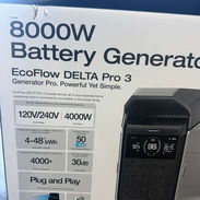 ECOFLOW DELTA PRO 3 DE 4096WH 220/110 V 4000W/8000 W PICOS. NUEVA!. SE PUEDE PAGAR VIA ZELLE - Img 56056687