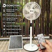 Ventilador recargable ,Batería de litio de 15000mah con panel y mando - Img 57196818
