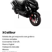 Moto XCalibur Batería de gel mejorada con grafeno Colores variados  Autonomía 70 km/h - Img 45754434