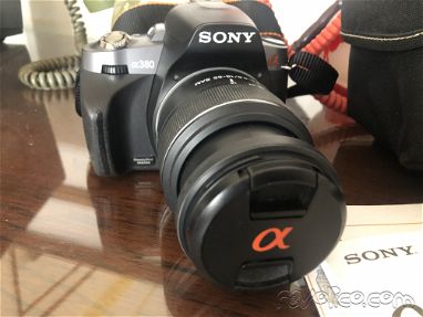 Cámara Sony alfa380 pro lente 18-55 - Img main-image-45693636
