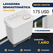 Lavadora semiautomática de 7 kg, precio en la foto Somos mipime radicamos en Marianao por Ciudad libertad - Img 55428959