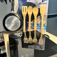 se vende kit de inducción cocina de inducción de 1500w con sartén cubiertos   55 usd💸  nuevo, con garantía y transporte - Img 55694014