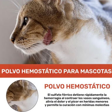 Polvo Hemostático para Mascotas - Img 122735843