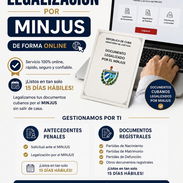 Antecedentes penales legalizados por el Minjus en solo 10 días - Img 56204682