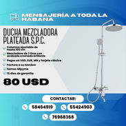 🚿 DUCHA MEZCLADORA PLATEADA S.P.C. 💰 PRECIO: $80 USD 🛡️ GARANTÍA: 15 DÍAS - Img 58483806