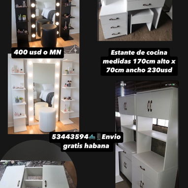 Se venden mobiliarios nuevos para embellecer su hogar calidad y garantías muebles escaparates gaveteros comedor y más - Img 120716267