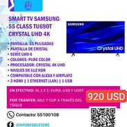 Smart TV Samsung 55 Class TU690T Crystal UHD 4K nuevo a estrenar | 920USD | 55 Pulgadas | Pantalla de Cristal - Img 45199809