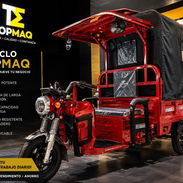 *Triciclo Topmaq ULTIMATE EDITION* ❤️ motor2000W ⚡️ 6 baterías de Gel 72Vol 58Ah🔋 Autonomía 100-120 KM 🔥 Carga Útil - Img 56736270