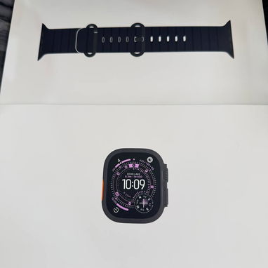 ➡️Apple Watch Ultra3. Negro. 49mm. Correa negra Ocean. Sellado en caja. Precio 590 USD  Manilla adicional de regalo - Img 123002843