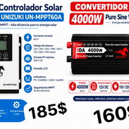 EQUIPOS PARA SISTEMAS SOLARES! CONVERTIDORES Y CONTROLADORES DE CARGA DE ALTA POTENCIA - Img 58034639