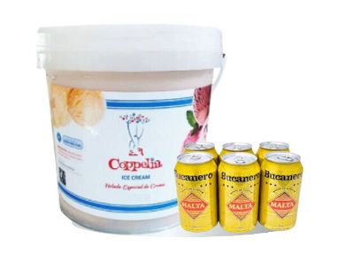 Se vende helado coppelia + malta bucanero - Img main-image-45688989