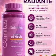 Gomitas Radiant Mind☀️Enfoque y claridad mental (Alpha GPC, Colina, L-Teanina, Vitamina B6 y B12) - Img 56191124