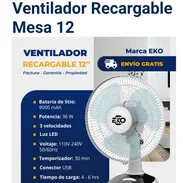 Ventilador Recargable - Img 55757749