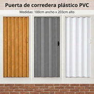 Puertas de corredera plástico PVC (cv) - Img 57751765