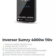 Inversor Sumry 4000w 110v - Img 56869898