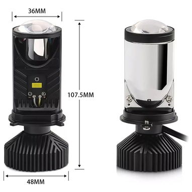 Bombillos de lupa h4 marca Y6 - 2/3