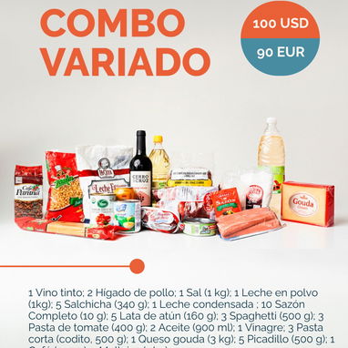 MAKUA COMBOS DE ALIMENTOS  Envía alimentos y productos esenciales a tu familia en La Habana con Makua. - Img 120605689