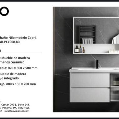 Muebles de baños modernos - Img 122466870