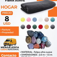 COLCHA DE FIBRA SUAVE. - Img 54980360