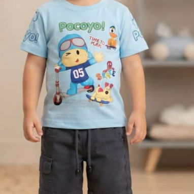 Conjuntos de pulovers y shorts para niños - 5/10