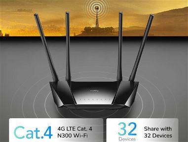 Router 4G LTE WiFi 300Mbps con opcion para vpn - Img 67660612