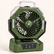 Ventilador recargable con humidificador y luz LED, 20 000 mAh - Img 58223466