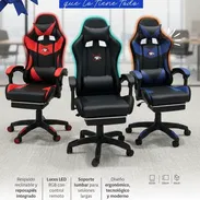Sillas Gaming con Luces RGB | Domicilio Incluido |📞Llama ya 56846435 - Img 56763009