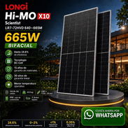 Paneles solares bifaciales 160 por unidad LONGI - Img 58370380