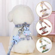 Pechera y correa talla S para mascotas - Img 53388896