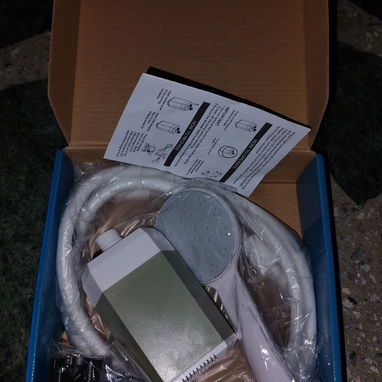 Ducha recargable con bomba sumergible para poner dentro de un cubo o tanque de agua - 3/3