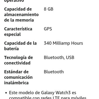 Reloj inteligente Samsung Wach3 - Img 120078059