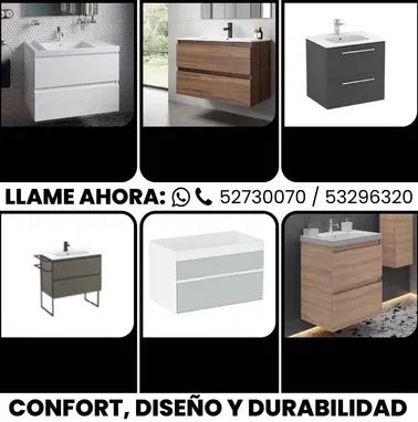 SE OFRECE UNA AMPLIA VARIEDAD DE MUEBLES Y ARTÍCULOS PARA SU BAÑO.  INFO A  53296320, 52730070, 56734558 - Img 87594329