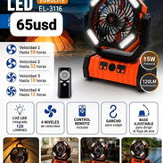 ✅✅ VENTILADOR RECARGABLE F6 🔊🔊🔊 - Img 53299269