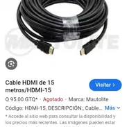 Cable HDMI de 15 metros - Img 55437089