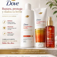 Set Dove UV repair & glow (Shampoo, Acondicionador y Sérum Bifásico) - Img 57517538