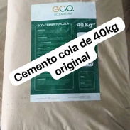 Cemento cola nacional buenas calidad a17mil de 40kg - Img 58428355