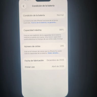 iPhone 16 esim 128gb 99% de bat súper impecable buen precio - Img 127990234