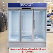 Nevera exhibidora royal de 39 pies precio 1700 usd - Img 56910434