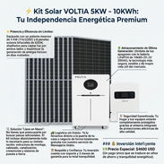 ⚡ Kit Solar VOLTIA 5KW - 10KWh | - Img 56017549