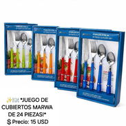 JUEGO DE CUBIERTOS DE 24 PIEZAS - Img 55551383