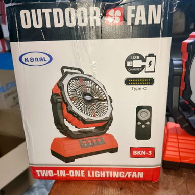 Ventilador Recargable marca KORAL - Img 123359052