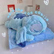 Peluche de Stitch con colcha 150cm x 1m . 35 USD - Img 53909538