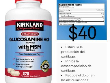 Glucosamine, con MSM y Chondroitin 180 tab - Img main-image