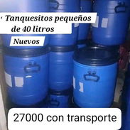 Tanquesitos plásticos nuevos de 40ltr , entre otros . - Img 56869037