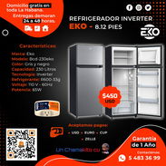 🧊 450🧊 REFRIGERADOR EKO 8.12 PIES. ENTERGA GARTIS FACTURA Y 1 AÑO DE GARANTÍA. TLF 54833699 - Img 49268854