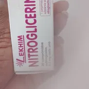 Nitroglicerina 20 tabletas - Img 54593596