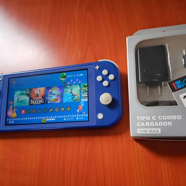 Nintendo Switch Lite Pirateada + Cargador - Img 109365647
