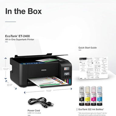 ☘️☘️APURATE NEW EN SU CAJA Impresora Epson EcoTank ET-2400 new☘️☘️52815418 - Img 118358002