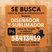 OFERTA DE TRABAJO PARA DISEÑO Y SUBLIMACIÓN - Img 55155694